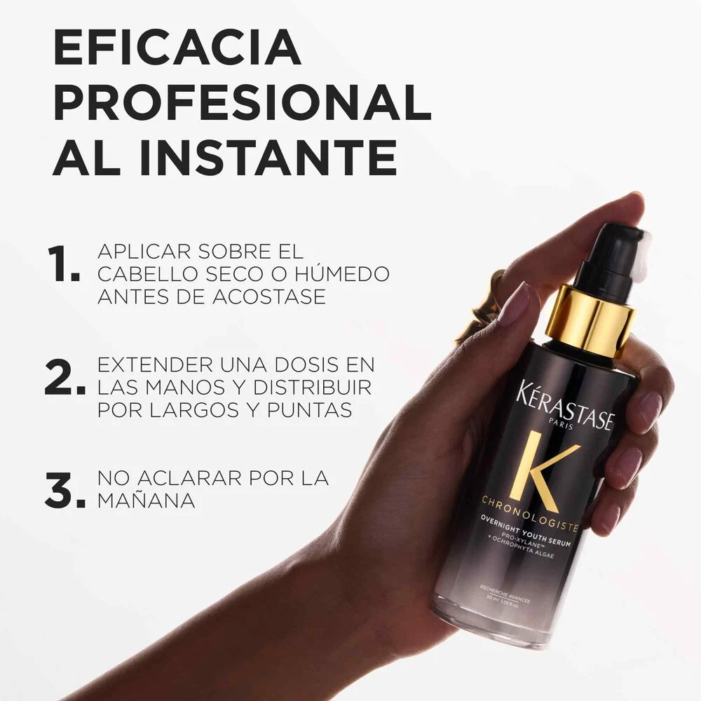 Night Serum 90 ml 90 ml Kerastase - Chronologiste - Imagen 3